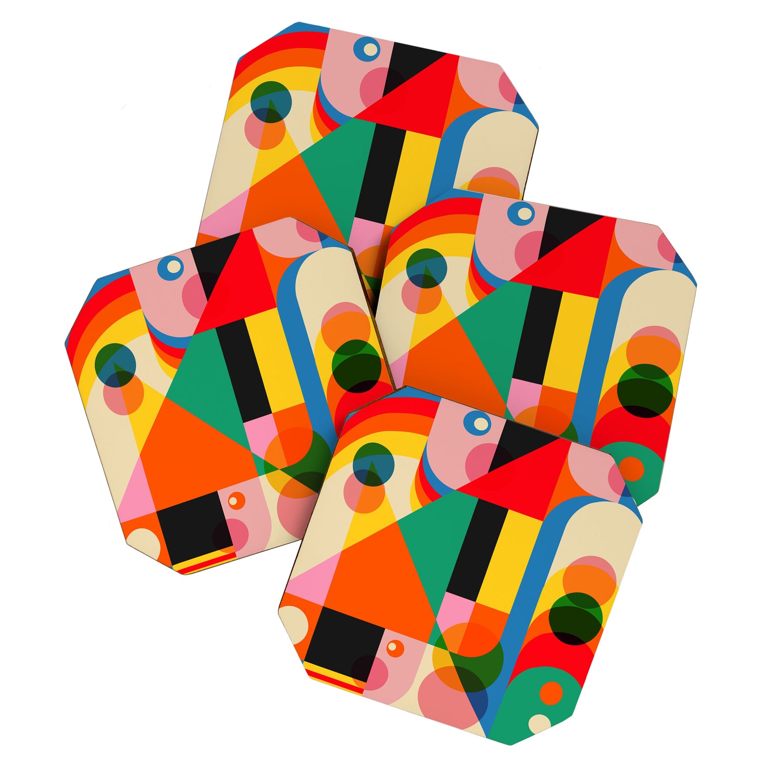 Geometric Girls Coaster Gallery Image 1