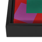 Geometric Movement Framed Canvas Print Gallery Image 3