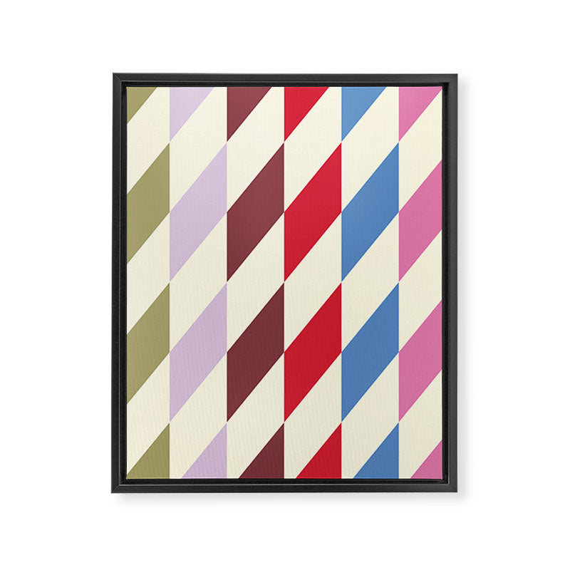 Happy Flags Framed Canvas Print Gallery Image 8