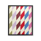 Happy Flags Framed Canvas Print Gallery Image 8