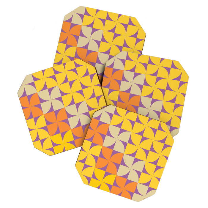 Happy Flowers Coaster Gallery Image 1