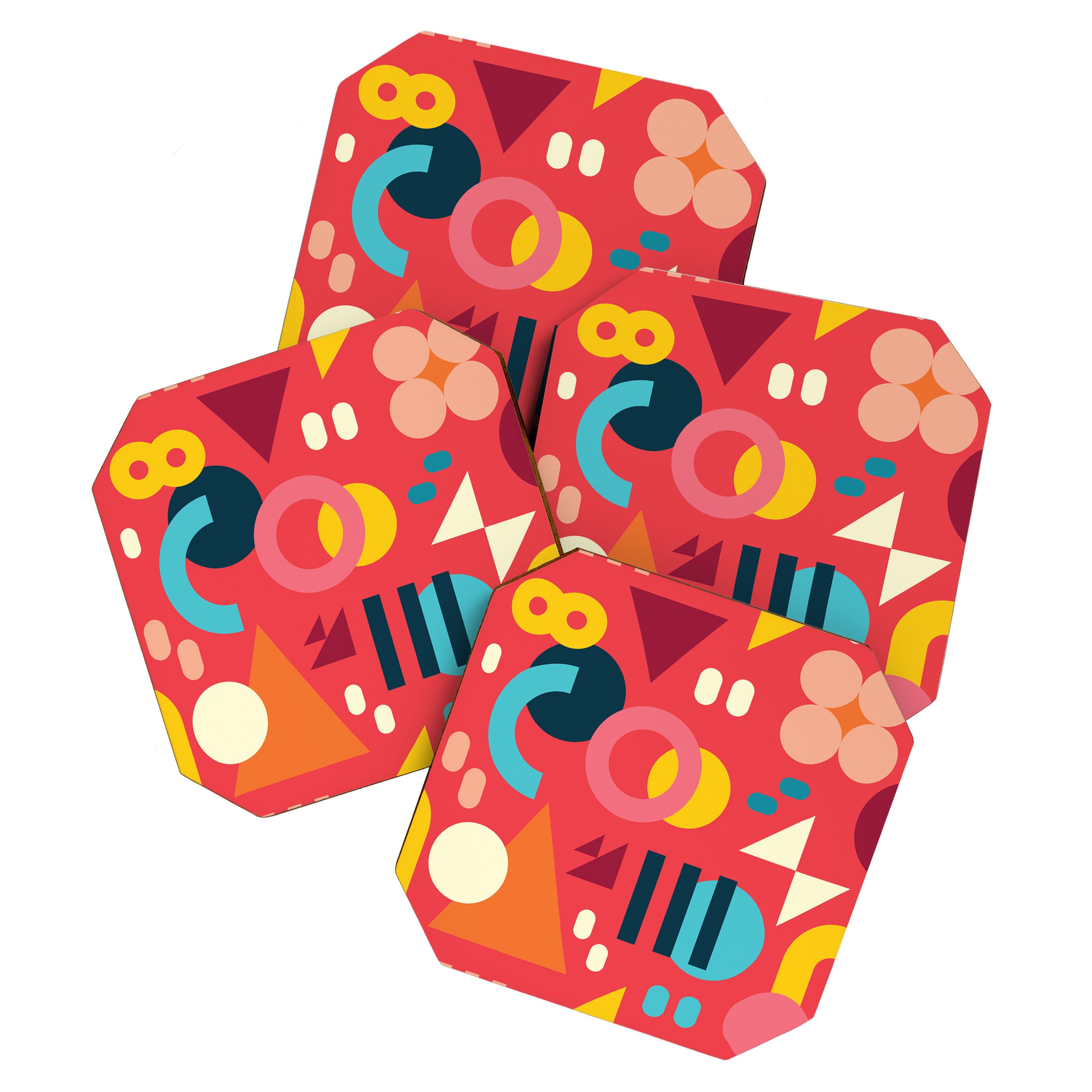 Happy Geometrics Coaster Gallery Image 1