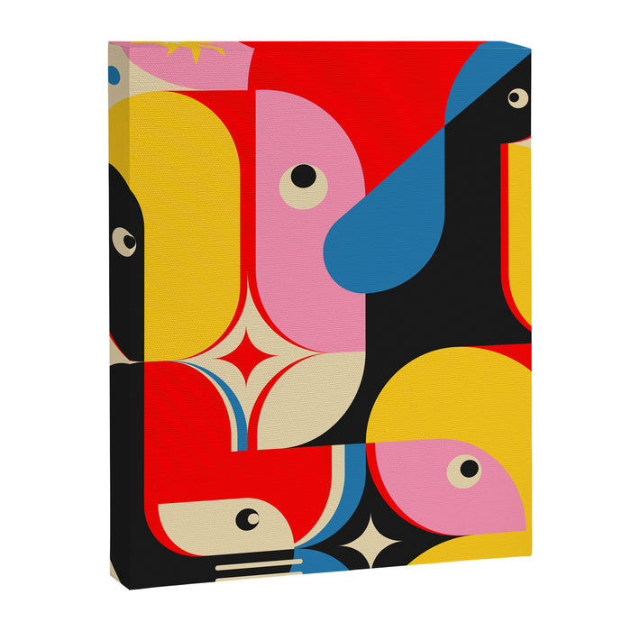 Happy Girls Canvas Print Gallery Image 1
