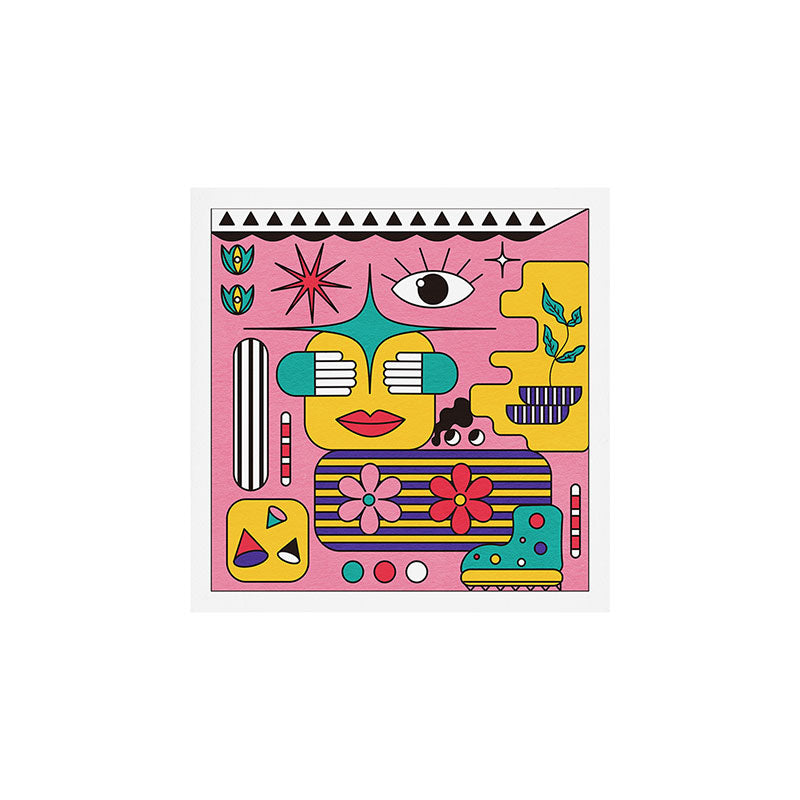 Happy Guess Art Print Gallery Image 1