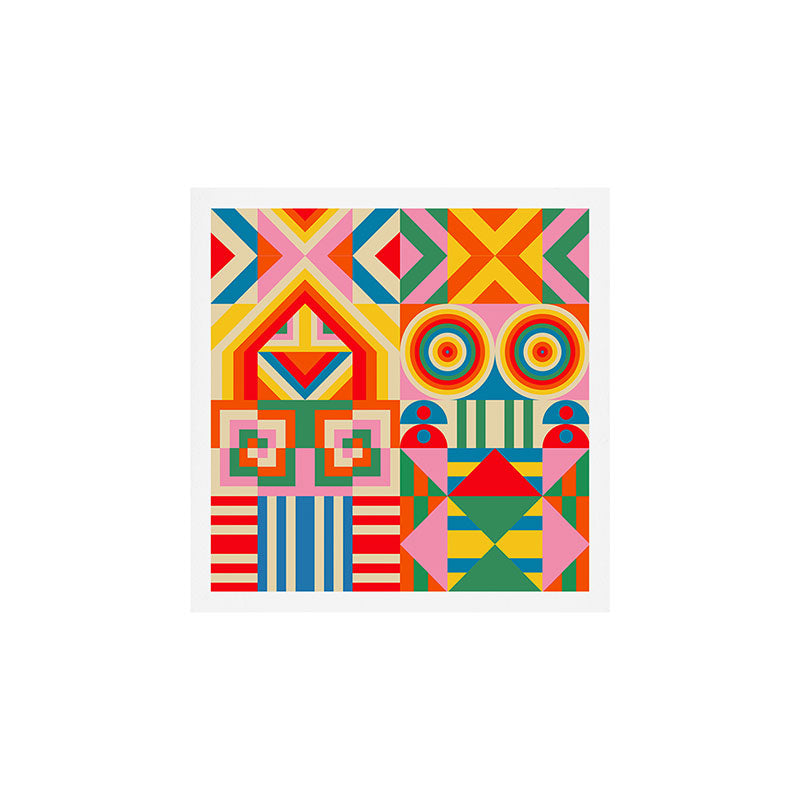 Happy Quilt Art Print Gallery Image 1