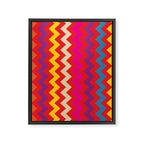 Happy Waves Framed Canvas Print Gallery Image 8