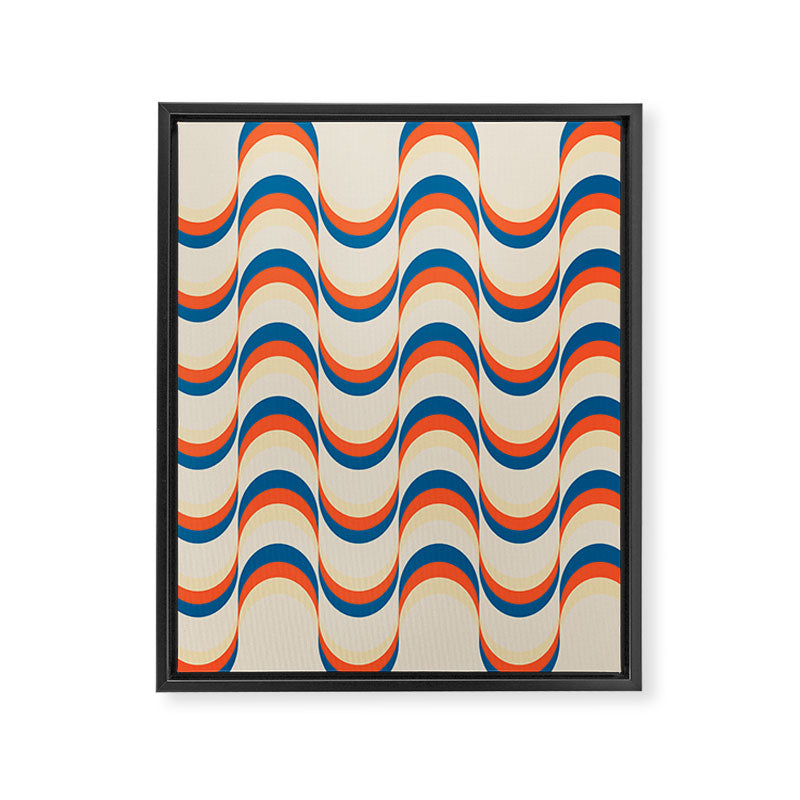 Hot Waves Framed Canvas Print Gallery Image 8