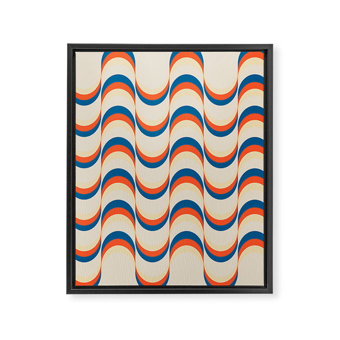Hot Waves Framed Canvas Print Gallery Image 1