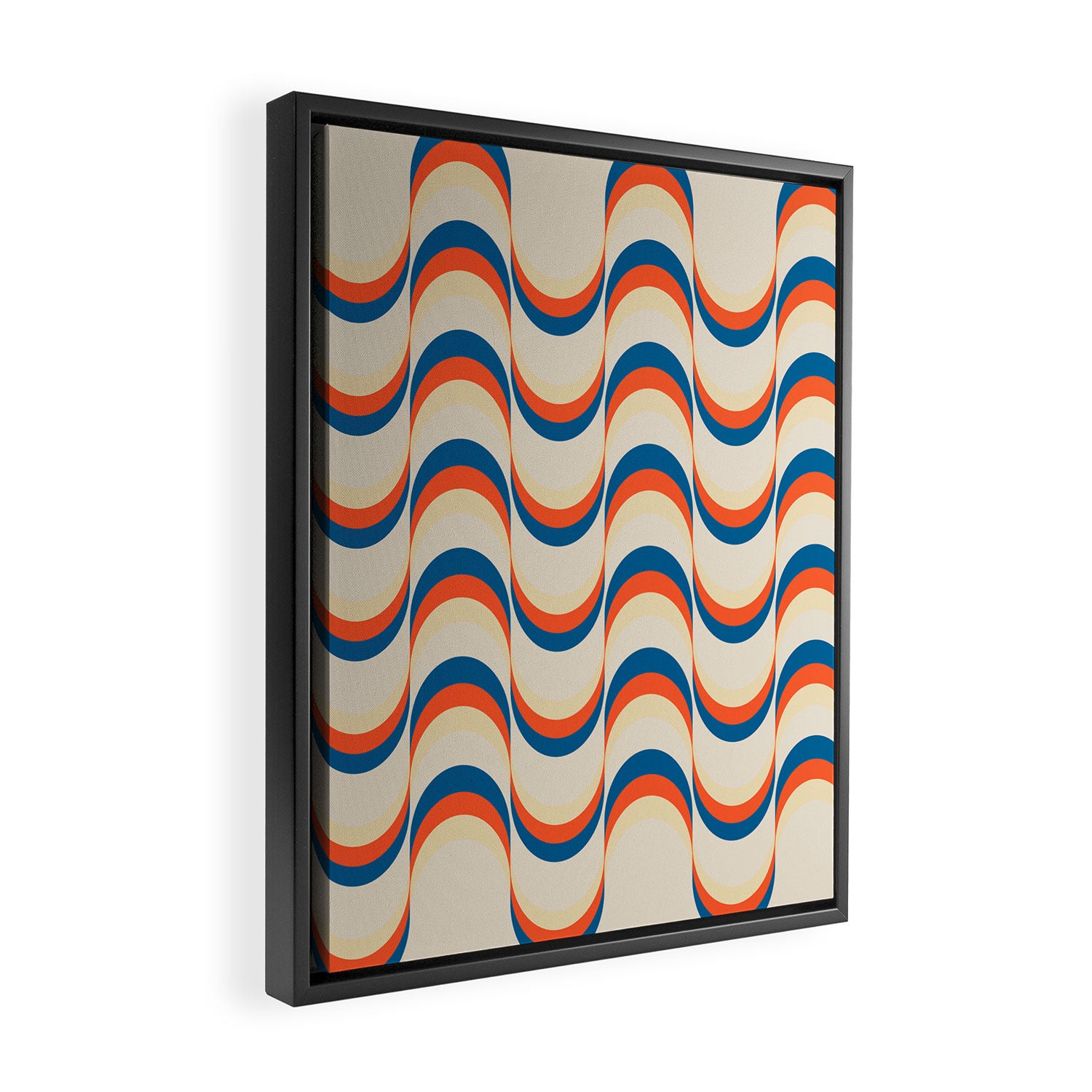 Hot Waves Framed Canvas Print Gallery Image 2