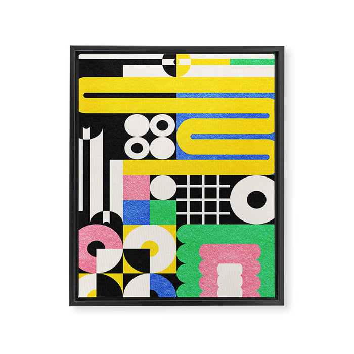 Life is full of fun Framed Canvas Print Gallery Image 1