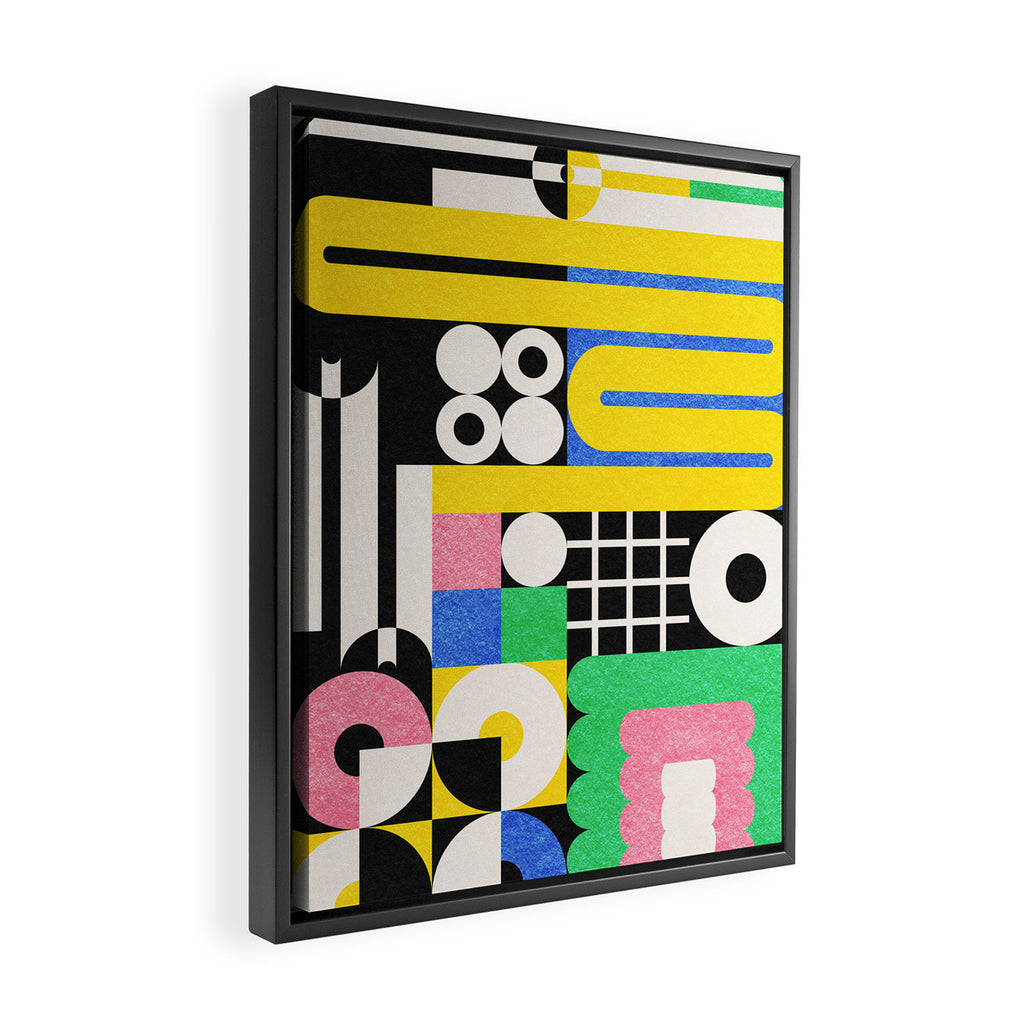 Life is full of fun Framed Canvas Print Gallery Image 2