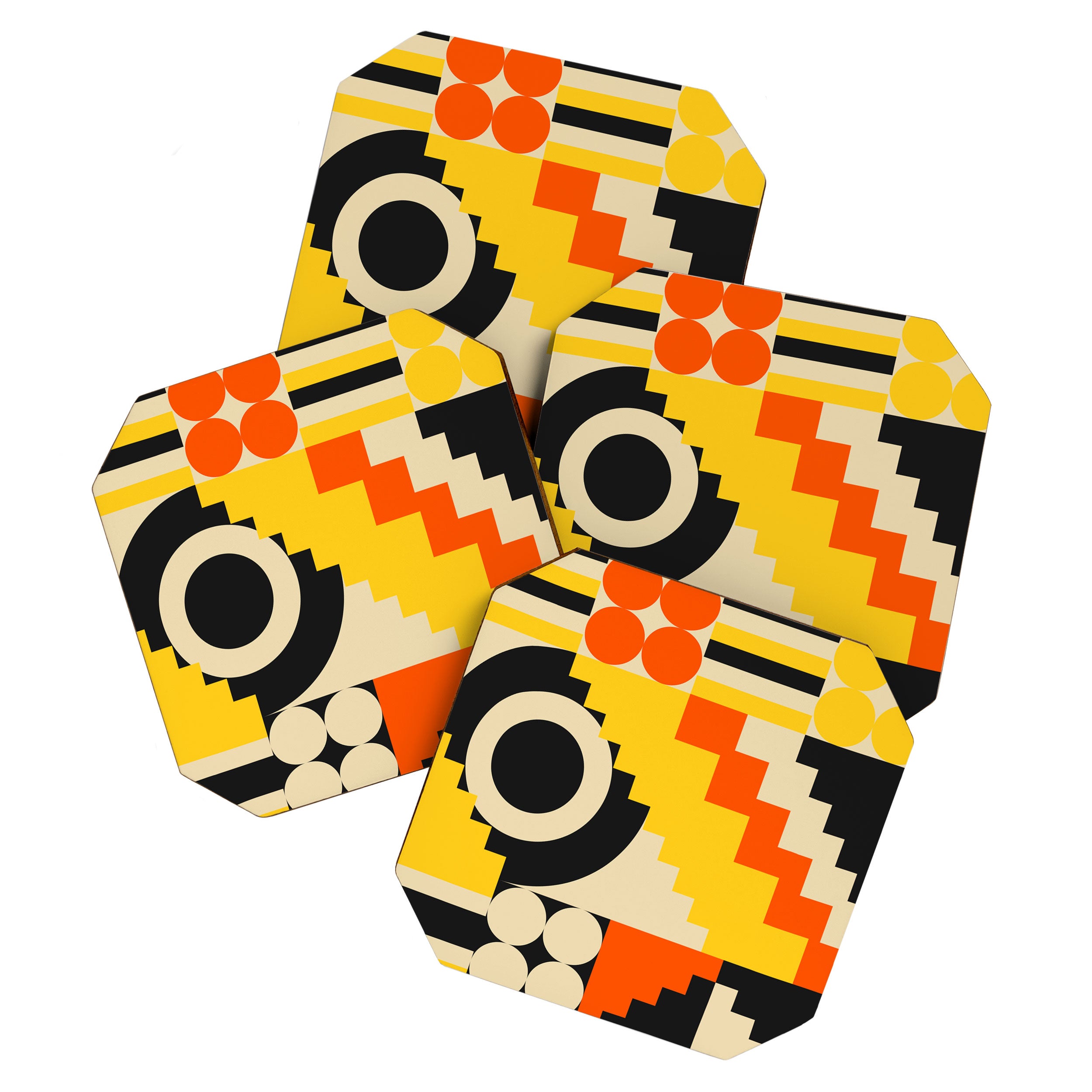Lovely Geometrics Coaster Gallery Image 1