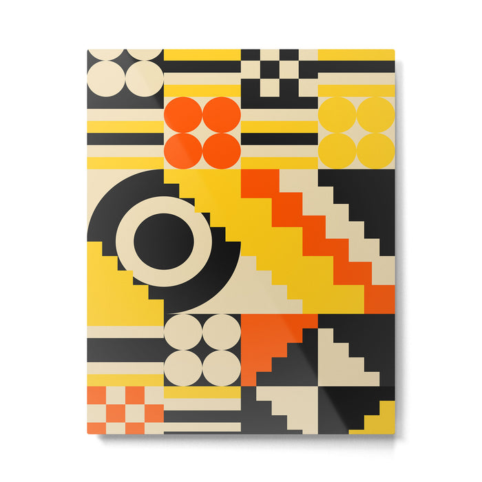 Lovely Geometrics Metal Print Gallery Image 1