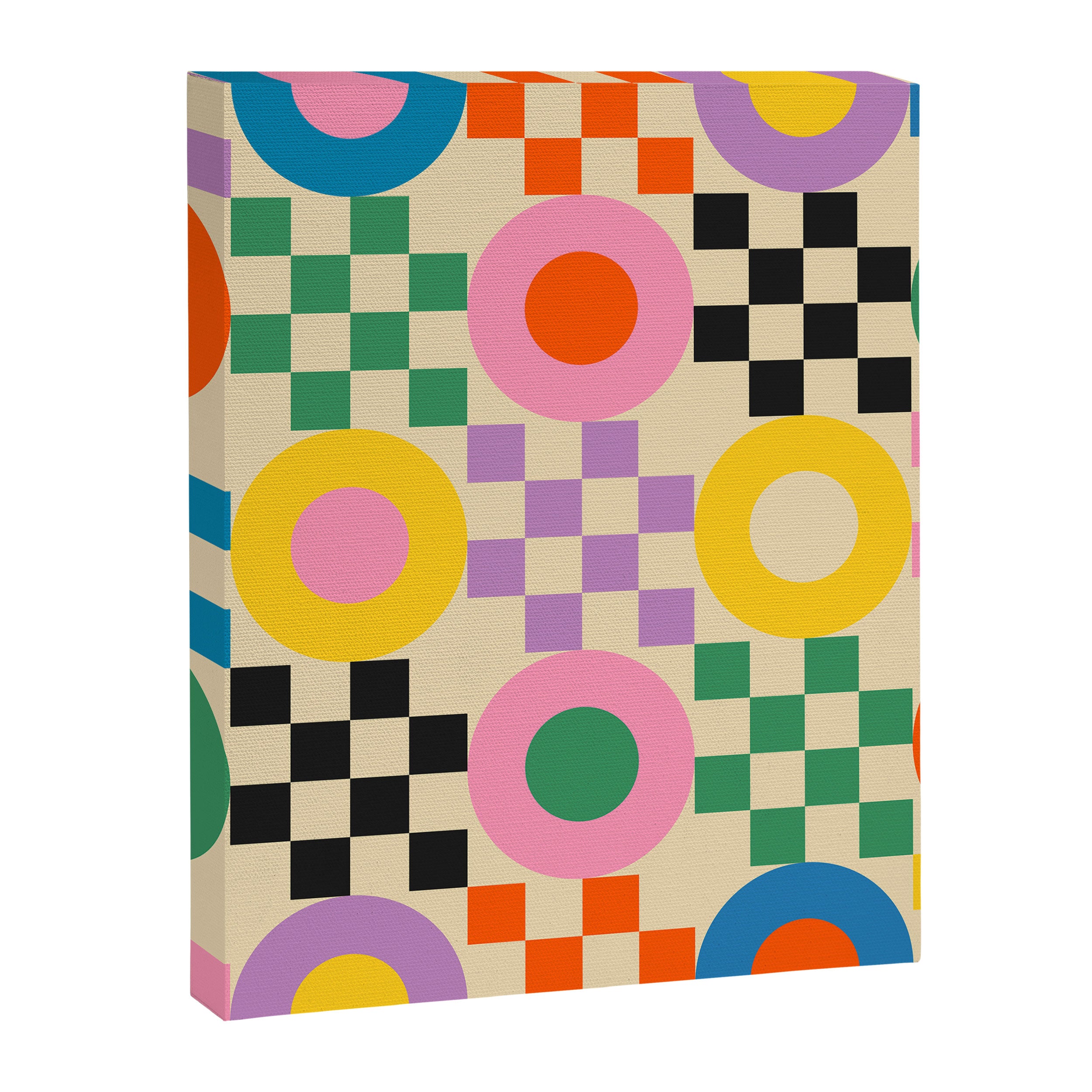 Lucky Checkerboard Canvas Print Gallery Image 8