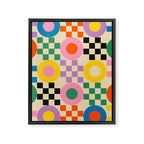 Lucky Checkerboard Framed Canvas Print Gallery Image 8