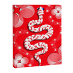 Lucky Red Snake Canvas Print Gallery Image 6