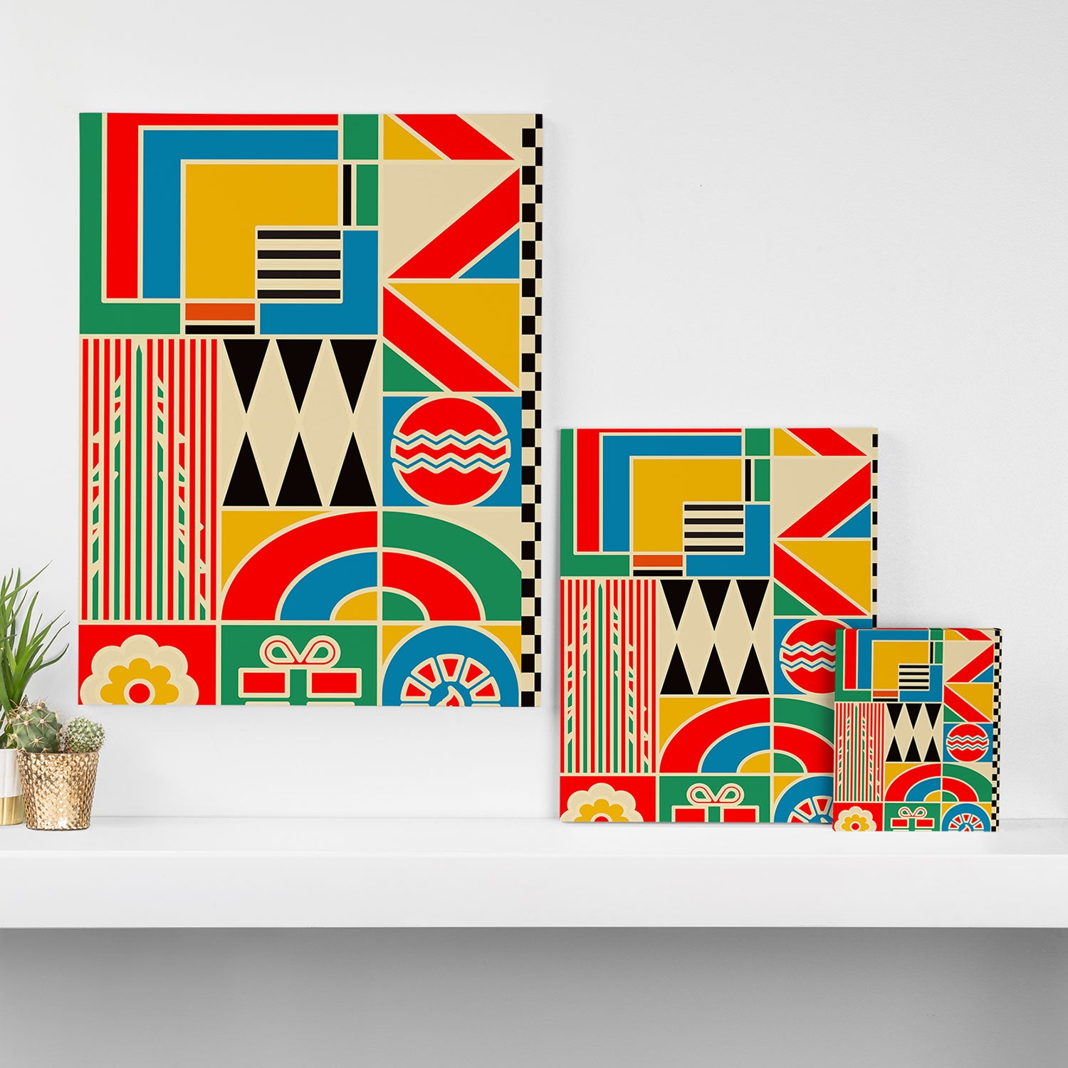 Merry Christmas  Canvas Print Gallery Image 3