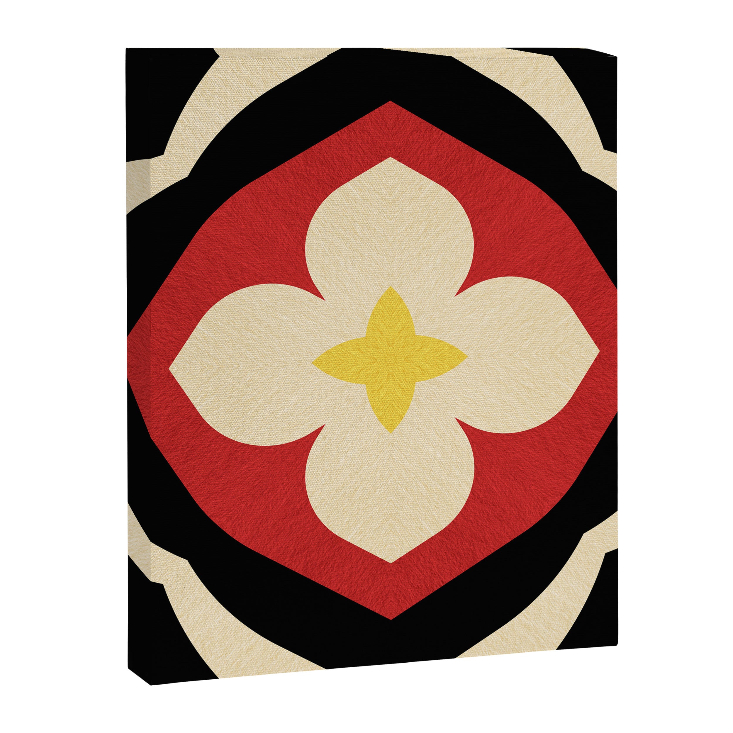 Mid-Century Modern Flower Canvas Print Gallery Image 8