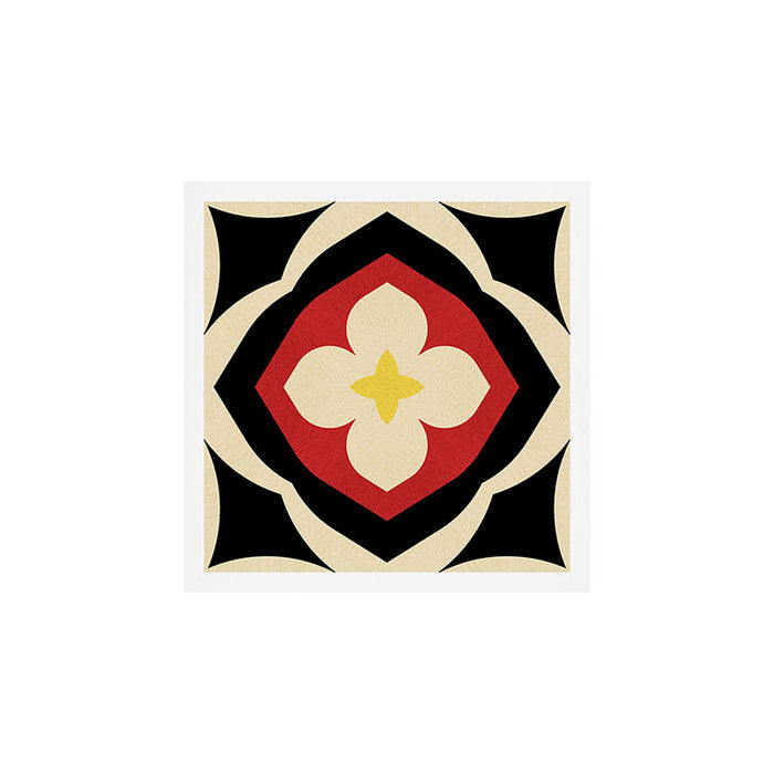 Mid-Century Modern Flower Art Print Gallery Image 1