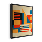 Modern Architecture Framed Canvas Print Gallery Image 2