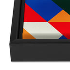 Modern Geometrics Framed Canvas Print Gallery Image 3