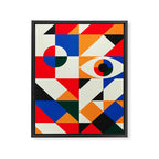 Modern Geometrics Framed Canvas Print Gallery Image 6