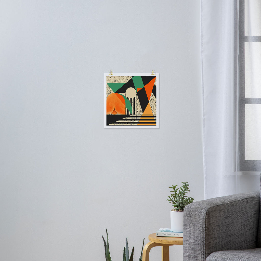 Orange Blossom With Positive Energies Art Print Gallery Image 3