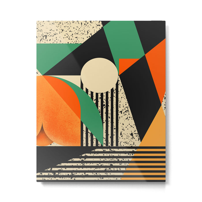 Orange Blossom With Positive Energies Metal Print Gallery Image 1