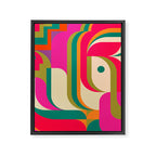 Pinky Girl Framed Canvas Print Gallery Image 8