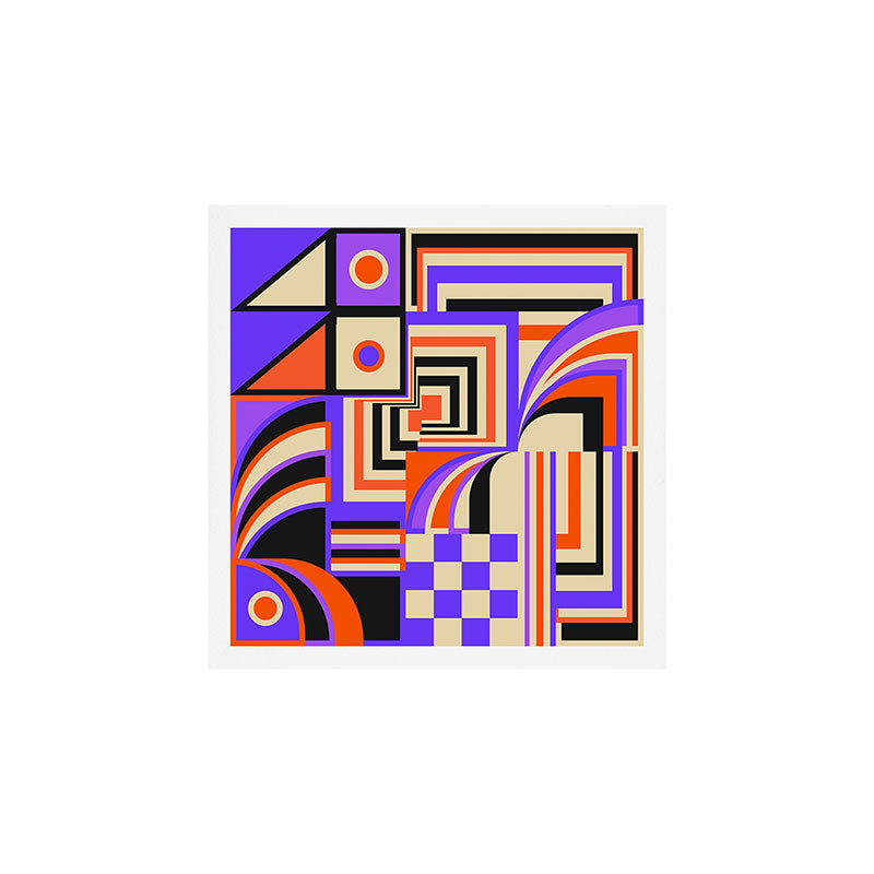Purple Island Art Print Gallery Image 1