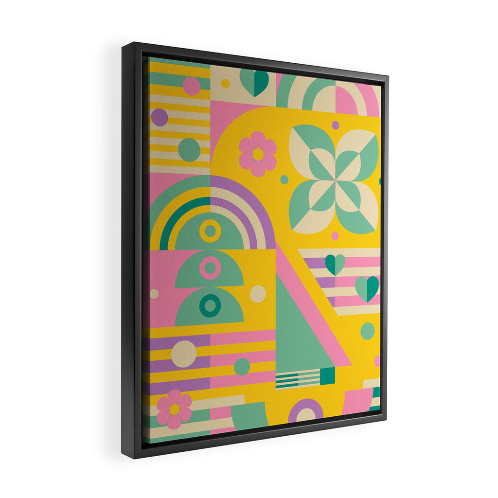 Spring Sailing Framed Canvas Print Gallery Image 2