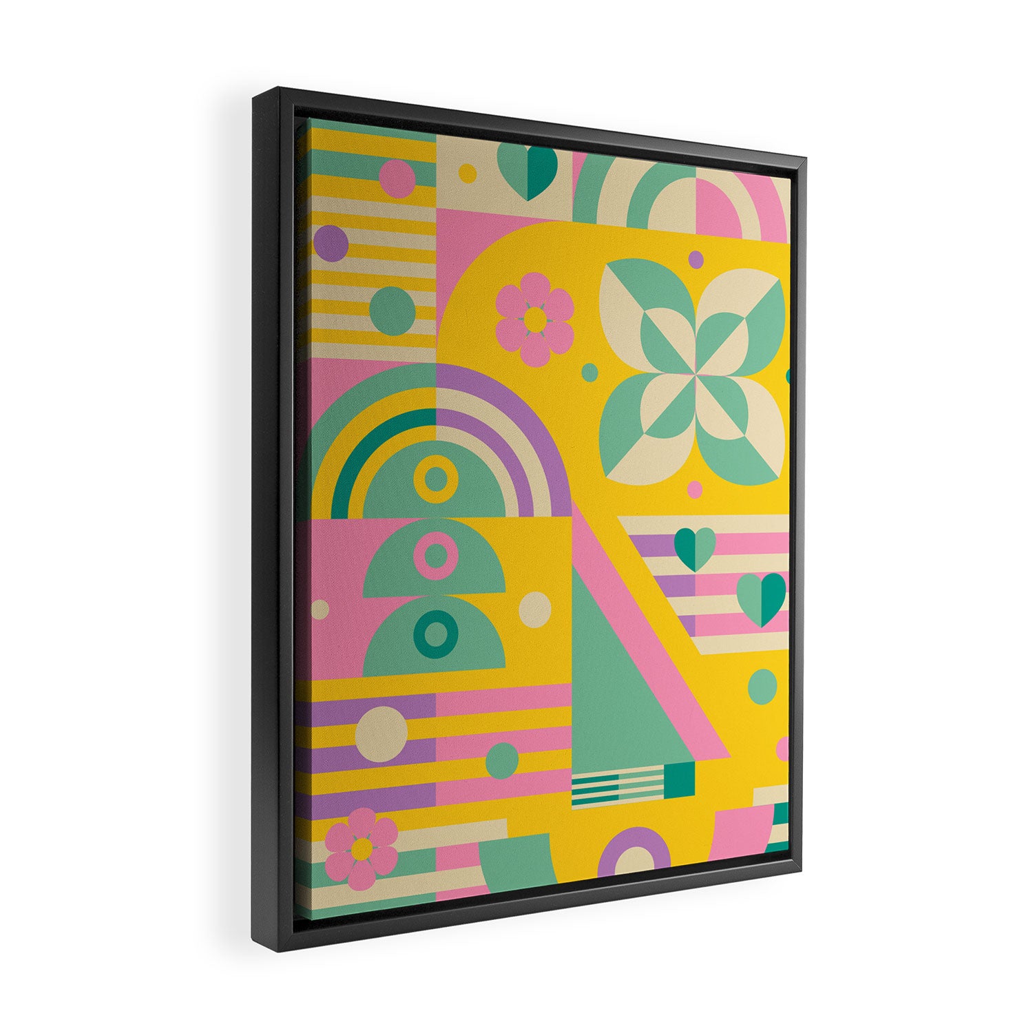 Spring Sailing Framed Canvas Print Gallery Image 2