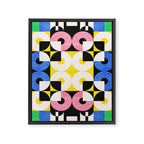Square and Circle Framed Canvas Print Gallery Image 6