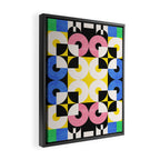 Square and Circle Framed Canvas Print Gallery Image 2