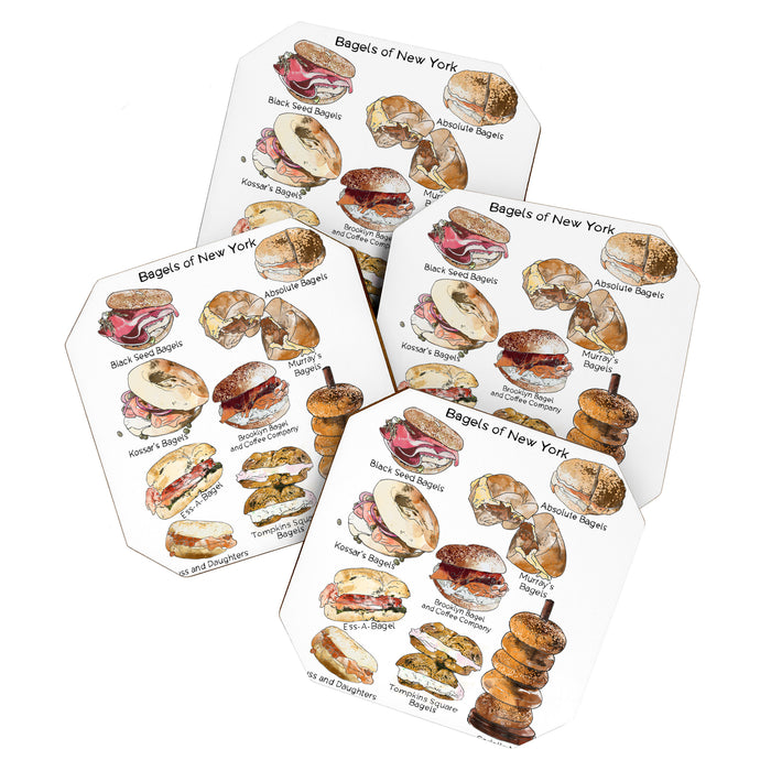 Bagels of New York City Coaster Gallery Image 1