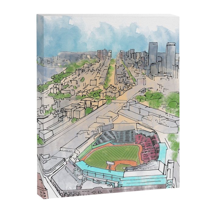 Fenway Park Canvas Print Gallery Image 1
