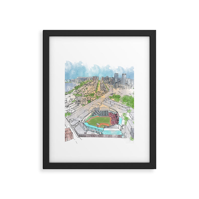 Fenway Park Framed Art Print Gallery Image 5