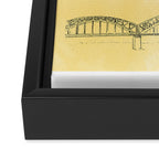 Pittsburgh Bridges Framed Canvas Print Gallery Image 3