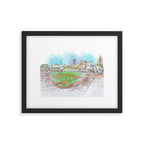 PNC Park Framed Art Print Gallery Image 4