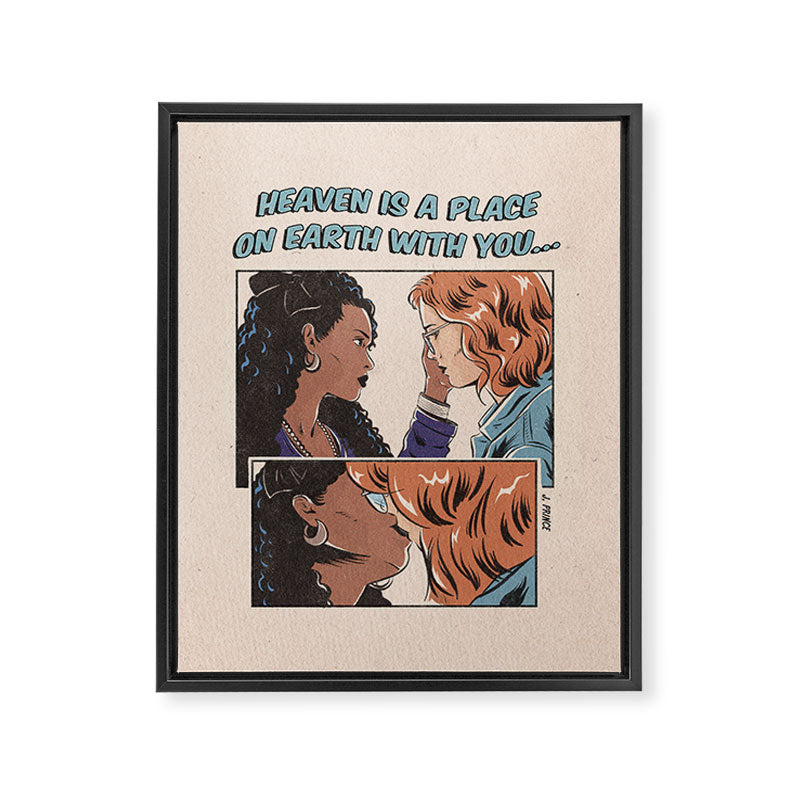 a place on earth Framed Canvas Print Gallery Image 6