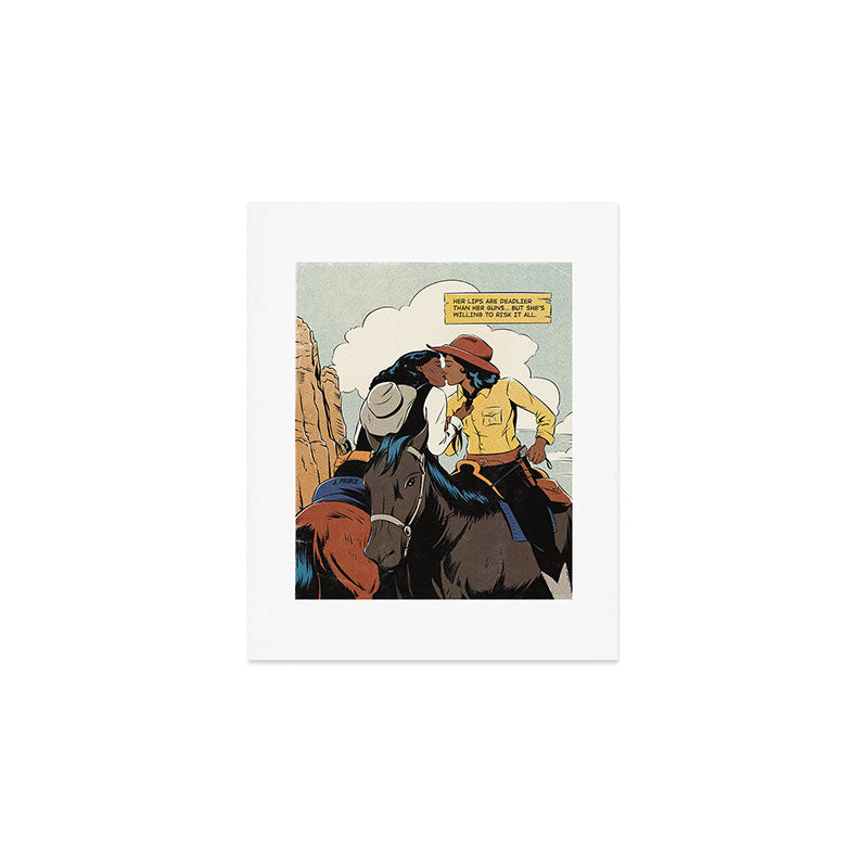 deadly lips Art Print Gallery Image 1