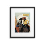 deadly lips Framed Art Print Gallery Image 5