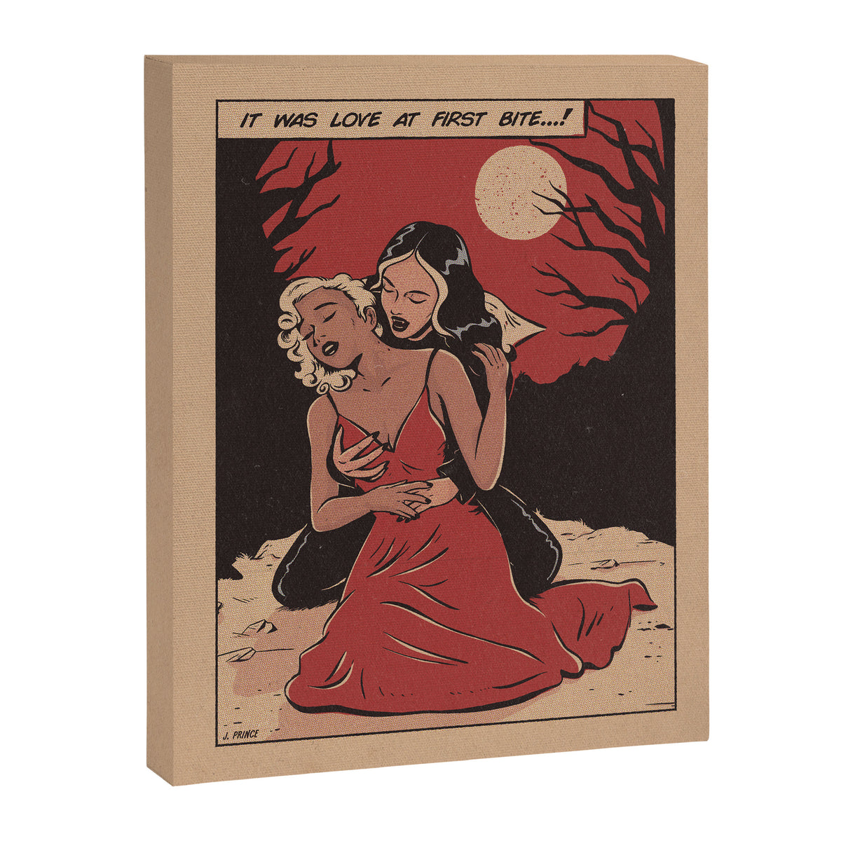 love at first bite Canvas Print Gallery Image 6