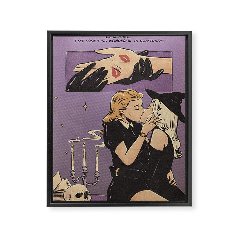 palmistry Framed Canvas Print Gallery Image 3