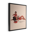 record Framed Canvas Print Gallery Image 2