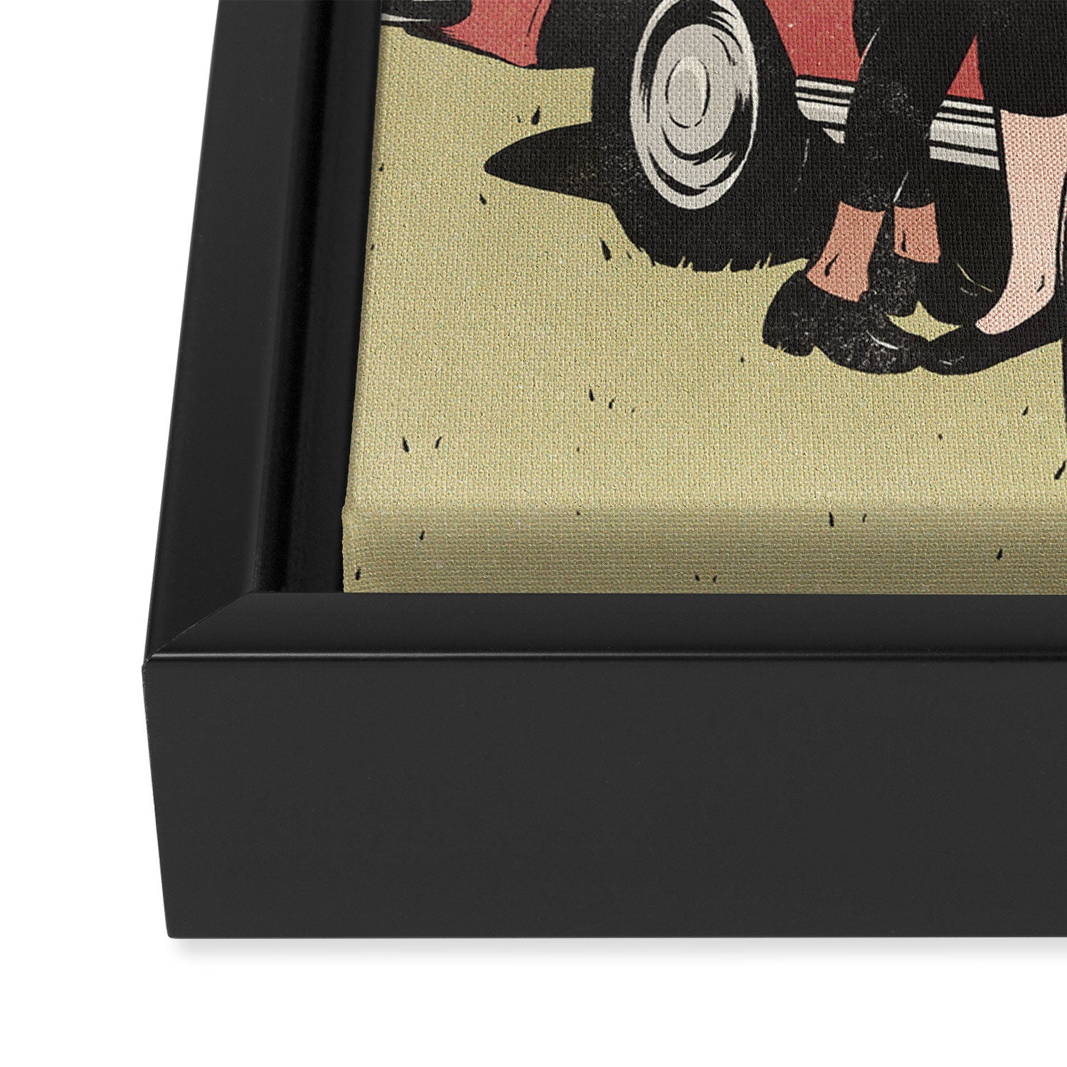 runaways Framed Canvas Print Gallery Image 3