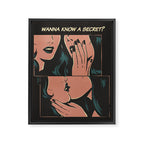 Secret Framed Canvas Print Gallery Image 8