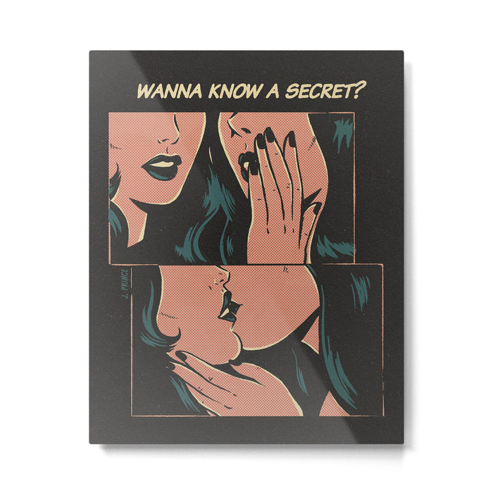 Secret Metal Print Gallery Image 1