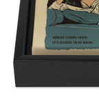 the handmaiden  Framed Canvas Print Gallery Image 3