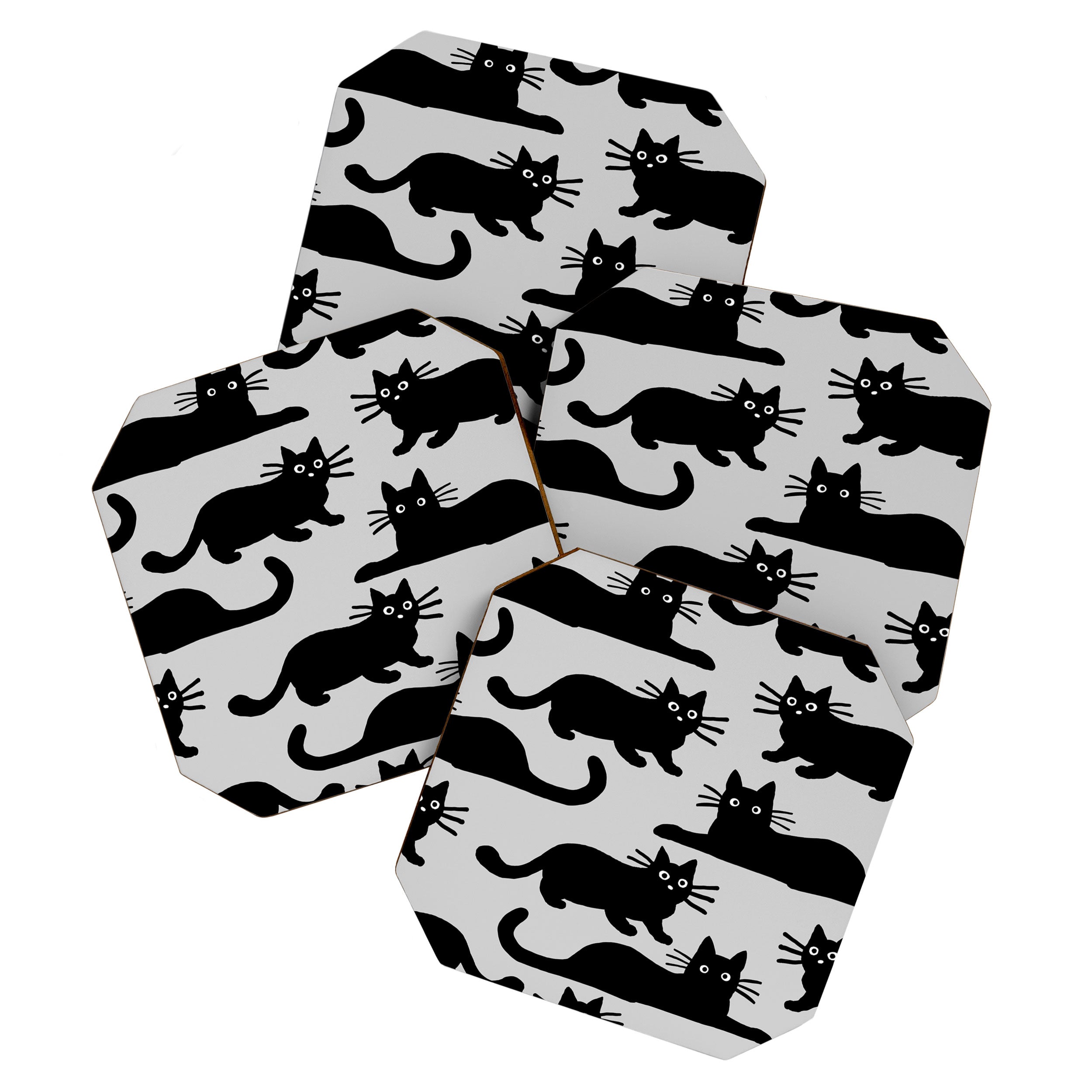 Black Cat(s) Coaster Gallery Image 1